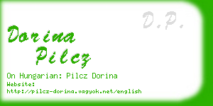 dorina pilcz business card